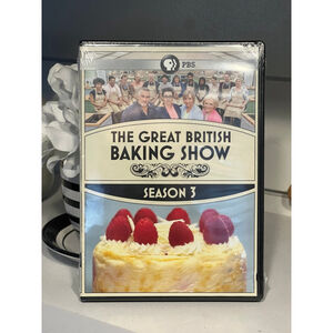 New Sealed The Great British Baking Show: Season 3 DVD Set
